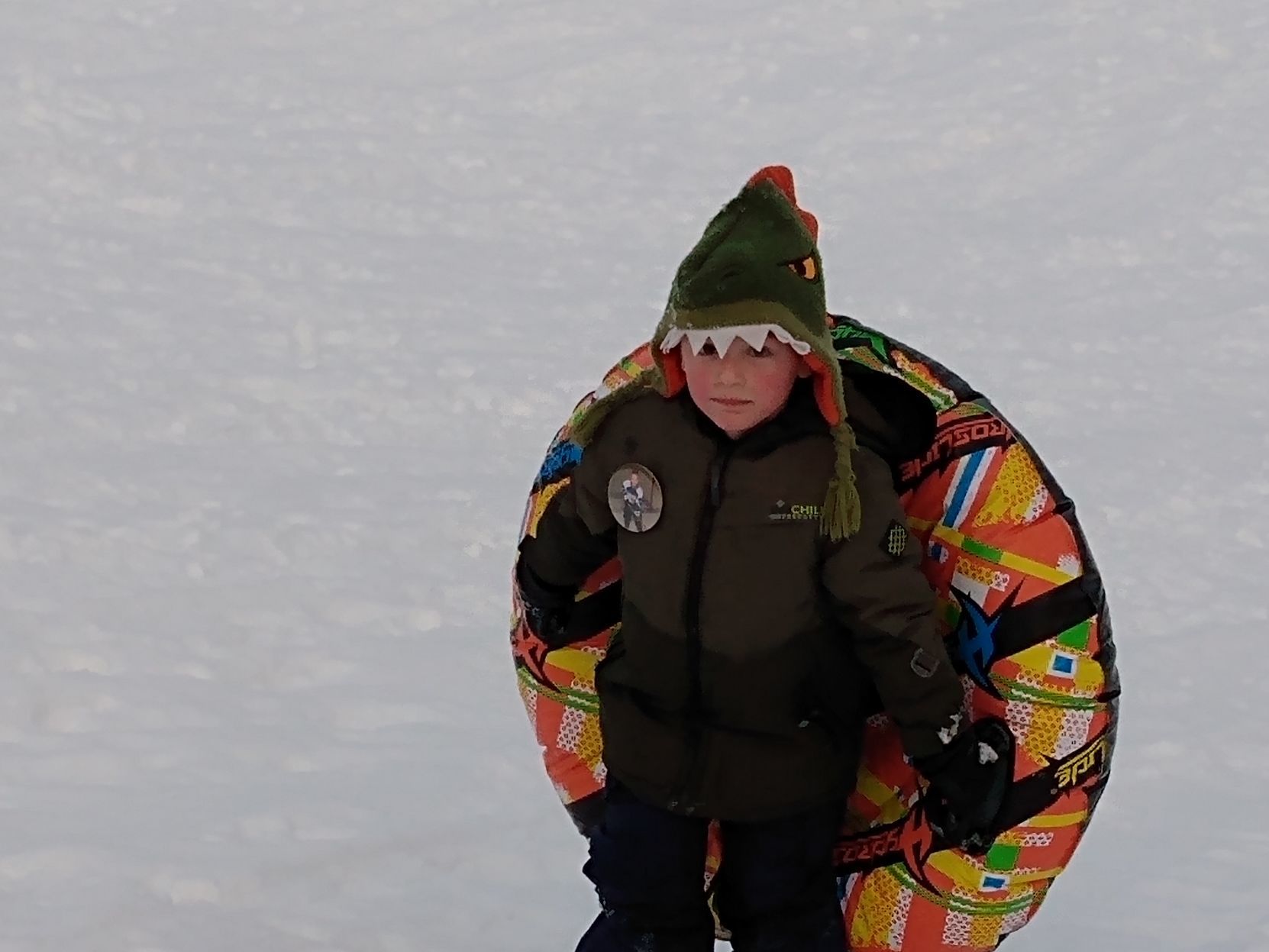Sledding at WE Valley hill